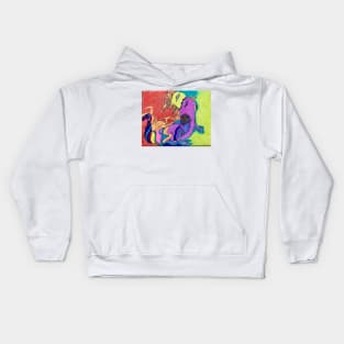 Tie dye dragon Kids Hoodie